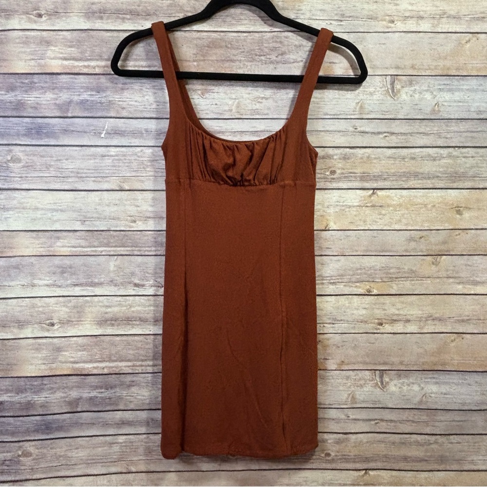Wilfred Free Orbit Dress in Rich Copper Size Small